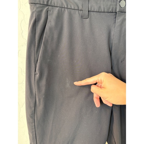 Lululemon commission Pant Slim Fit Dress Pants Wrinkle Resistant‎ Stretch Sz 34 - Picture 2 of 9